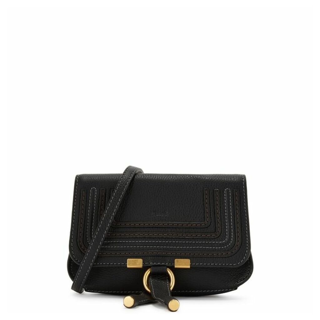 Chloé Marcie Black Leather Belt Bag