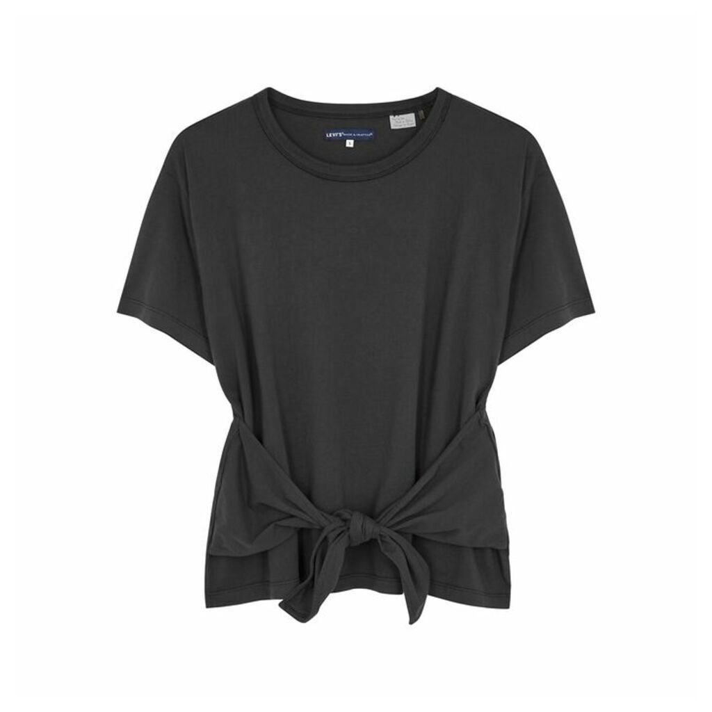Levi's Made & Crafted Black Cotton T-shirt