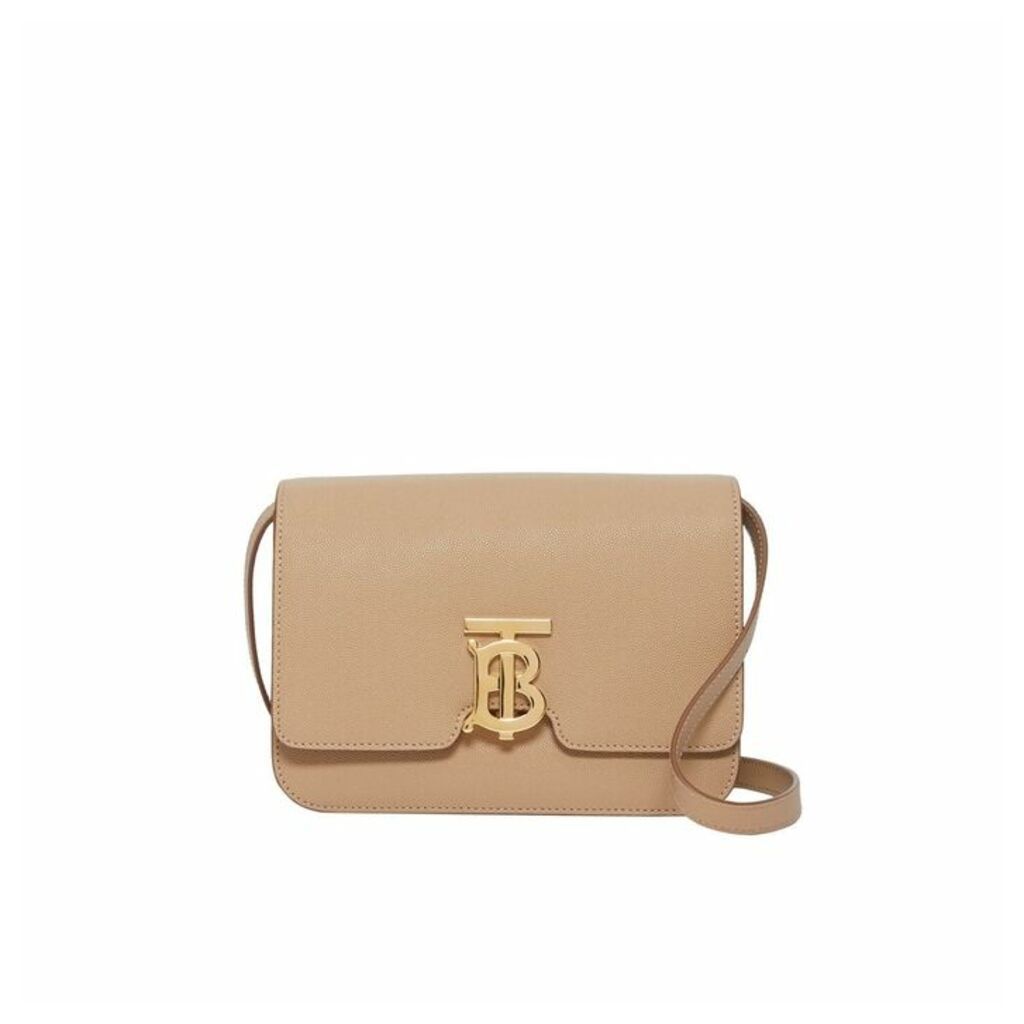Burberry Small Grainy Leather TB Bag