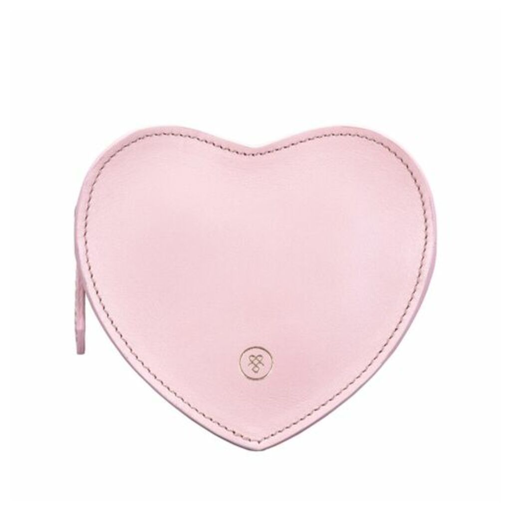 Maxwell Scott Bags Luxury Blush Pink Leather Handbag Tidy For Women