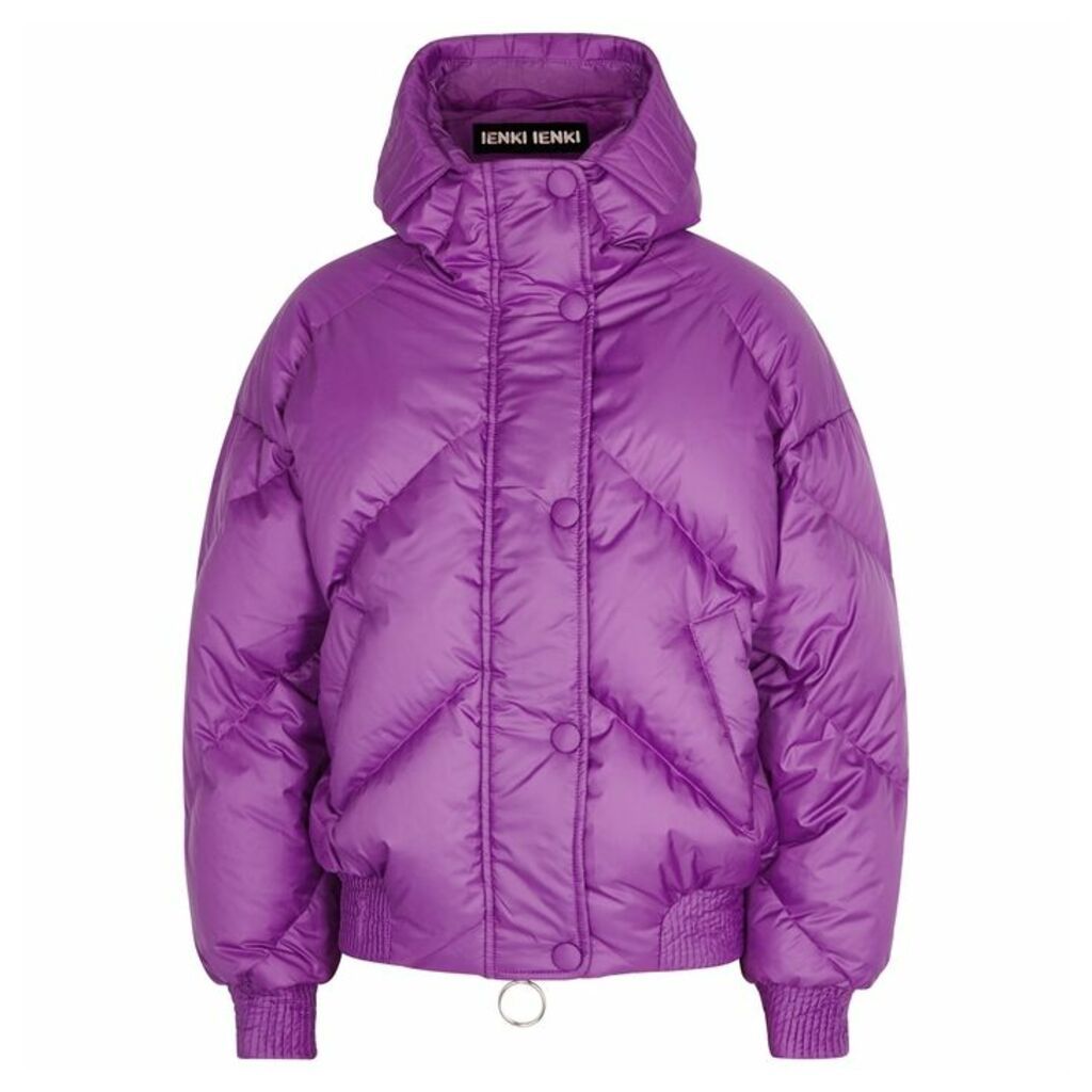 IENKI IENKI Dunlop Quilted Shell Bomber Jacket
