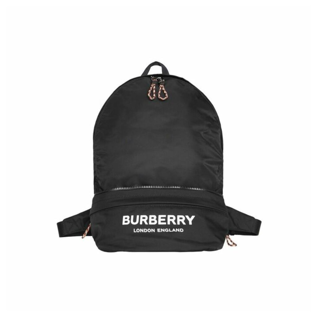 Burberry Logo Print Convertible Bum Bag