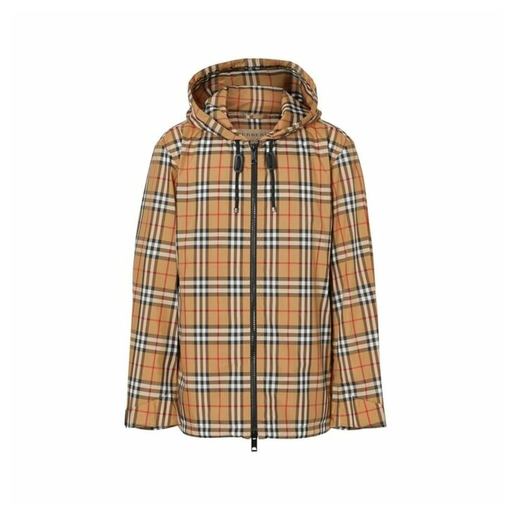 Burberry Vintage Check Lightweight Hooded Jacket