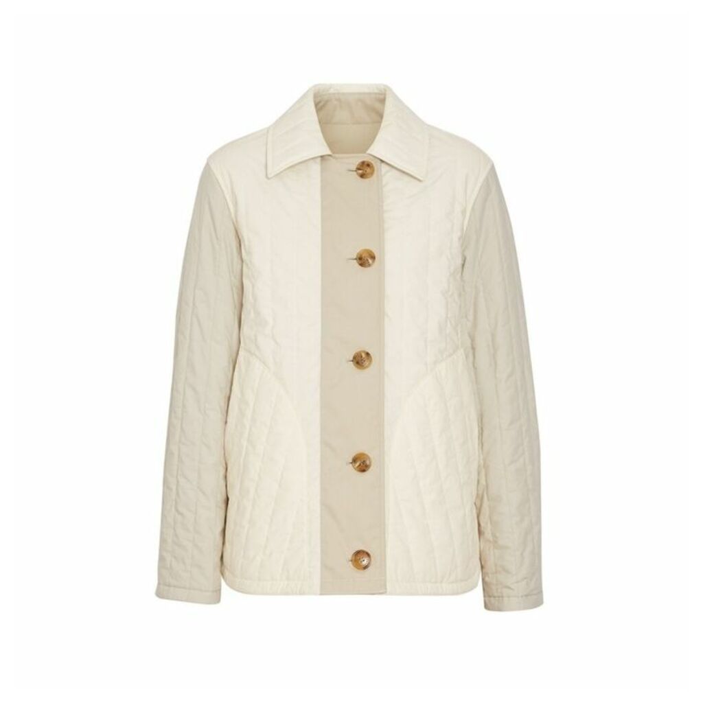 Burberry Reversible Quilted Cotton Jacket