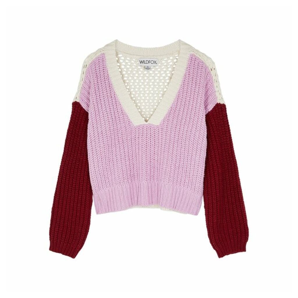 Wildfox Color Me Beverly Cotton Jumper