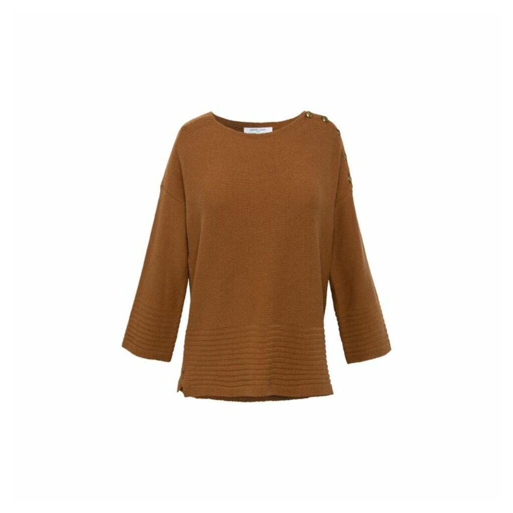 Gerard Darel Wool-blend Stanley Square-cut Sweater