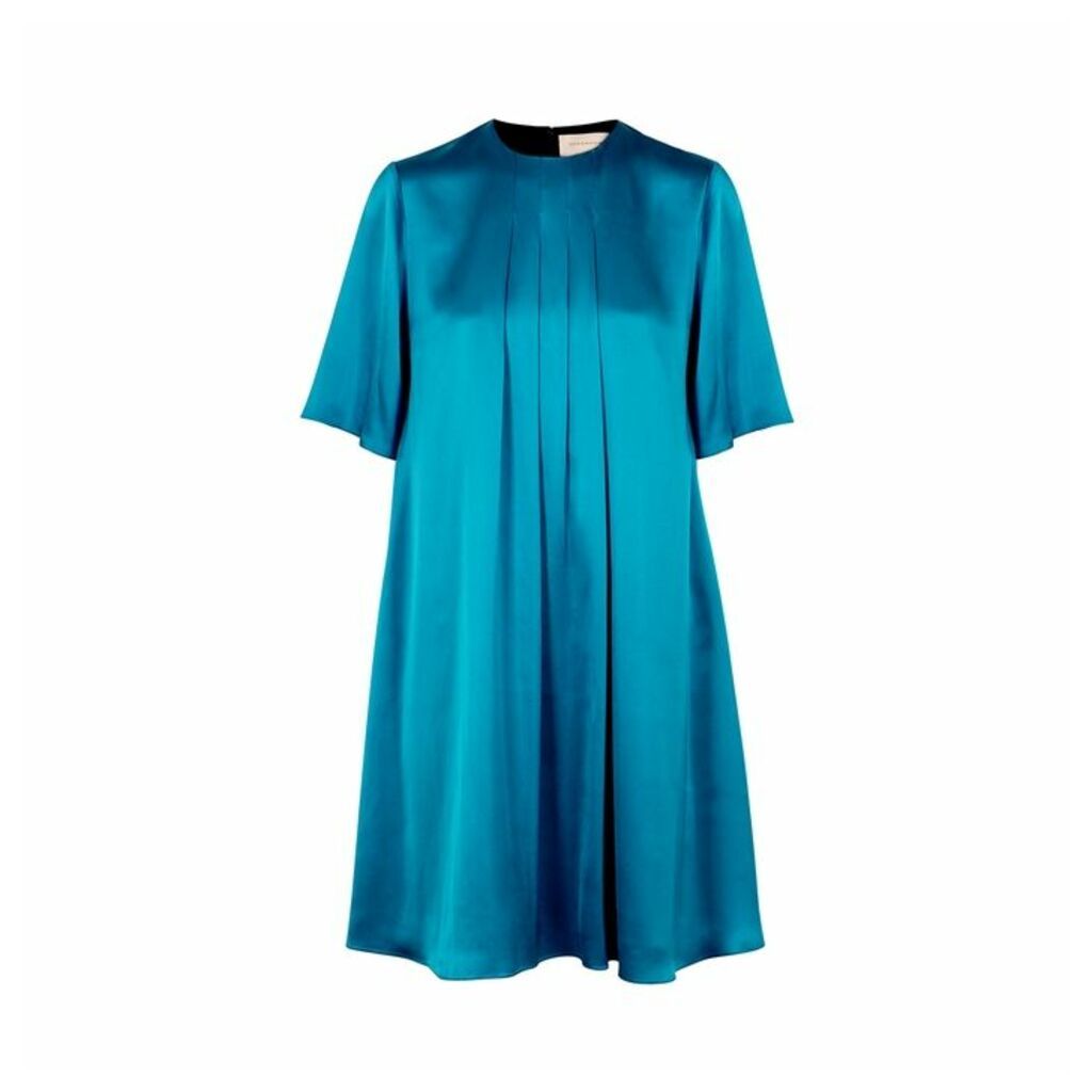 Roksanda Ada Blue Silk Dress