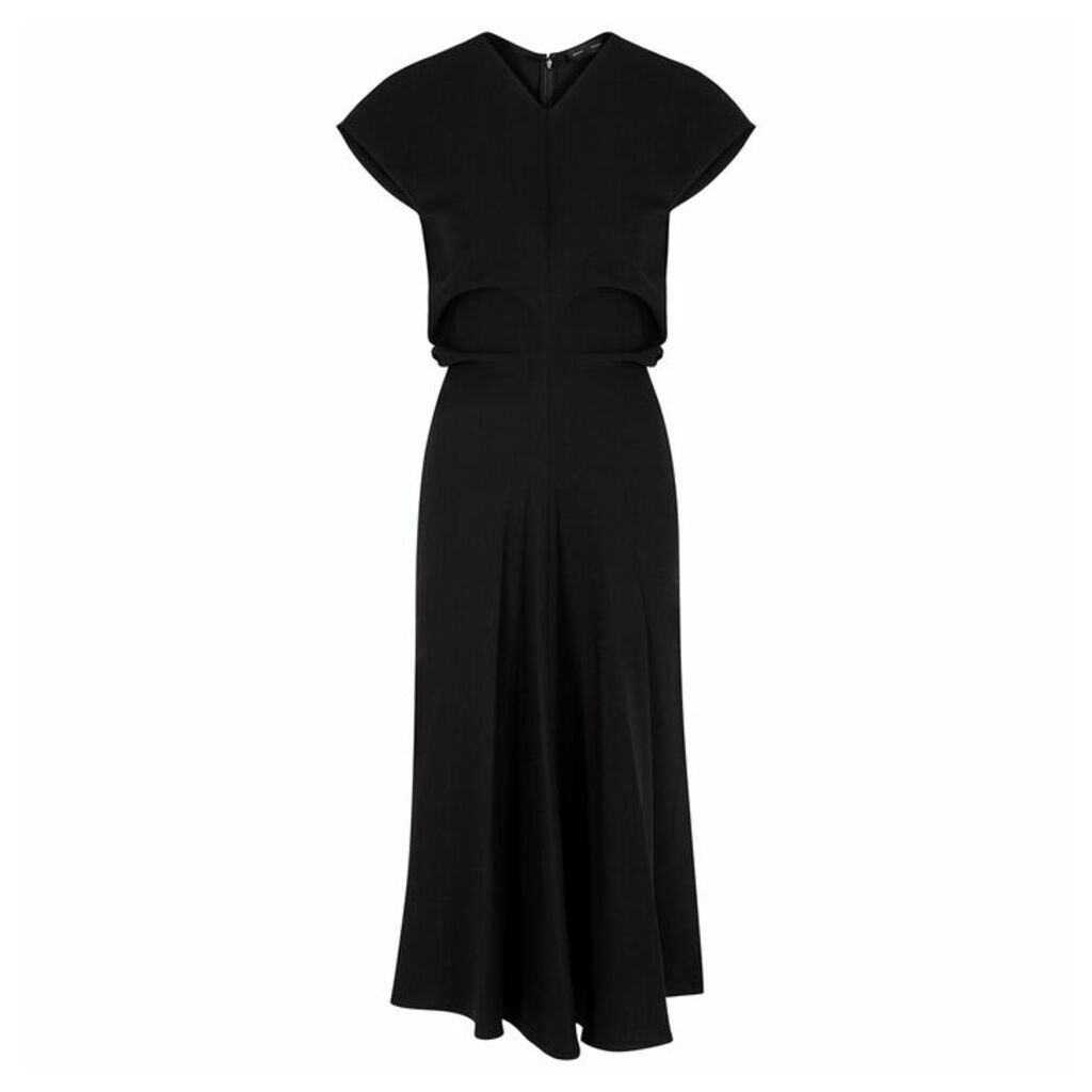 Proenza Schouler Black Midi Dress