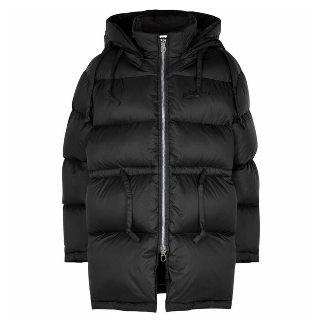 Acne Studios Black Quilted Shell Jacket