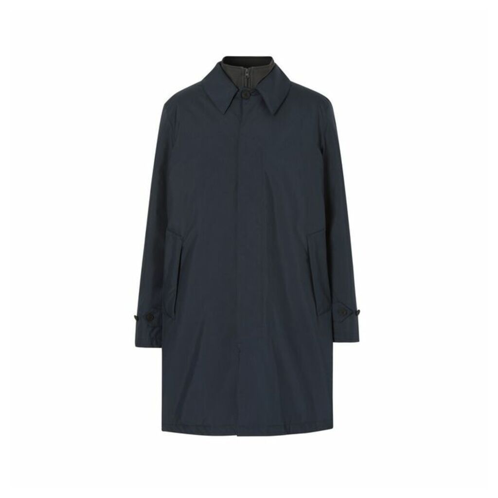Burberry Down-filled Car Coat With Detachable Warmer