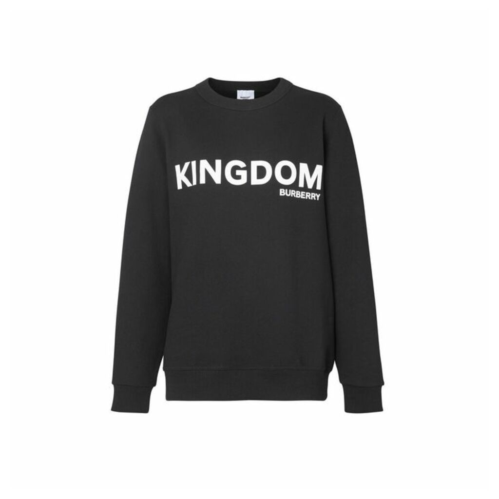 Burberry Kingdom Print Cotton Sweatshirt