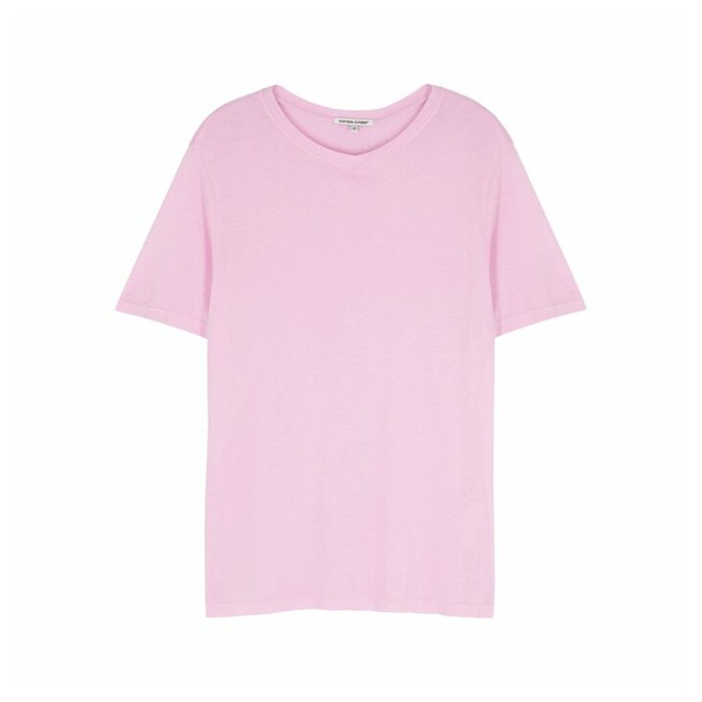 Cotton Citizen Sydney Pink Cotton-blend T-shirt
