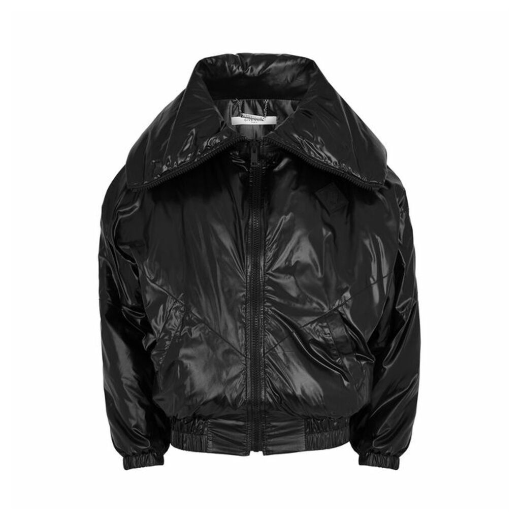 Givenchy Black Padded Shell Coat