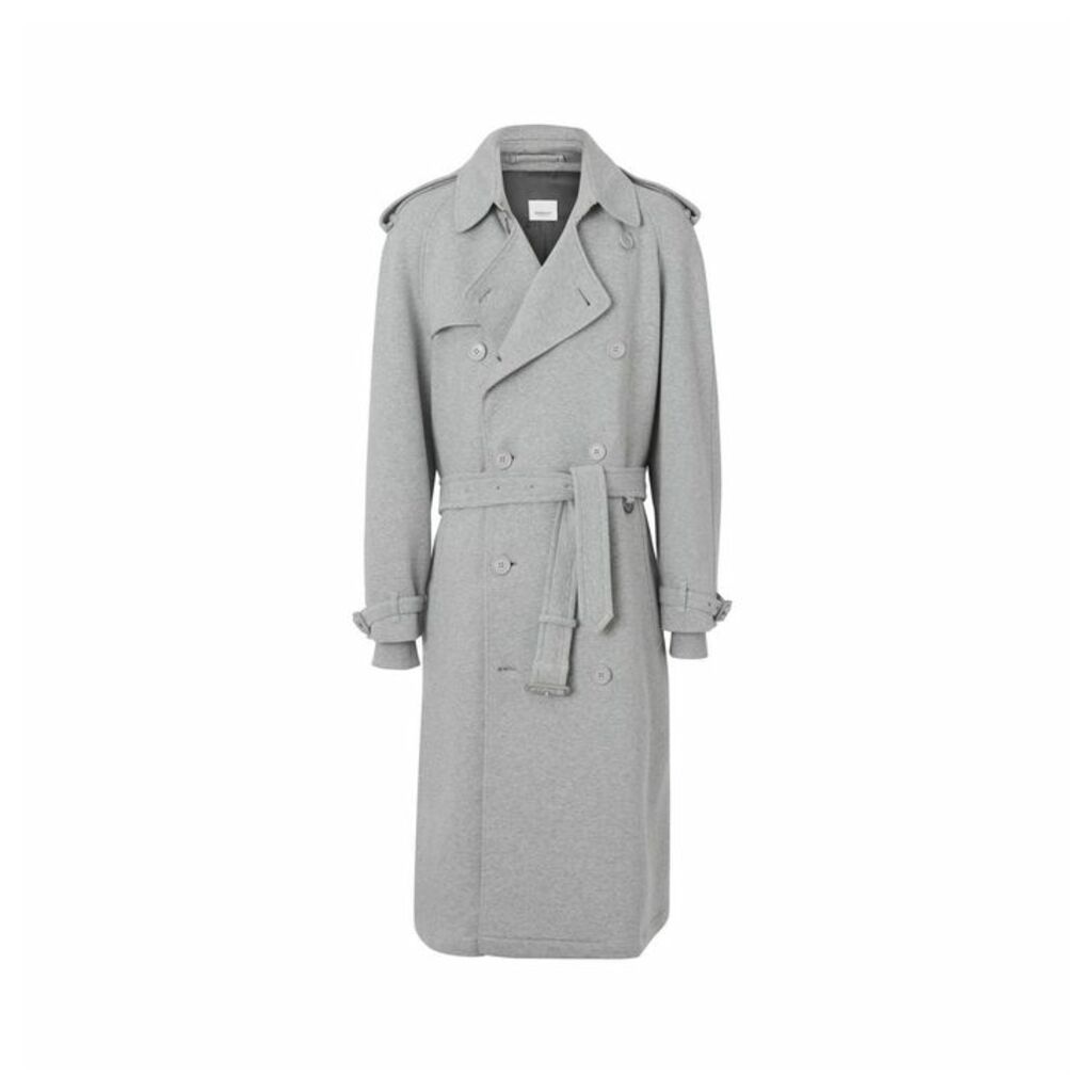 Burberry Cotton Jersey Trench Coat