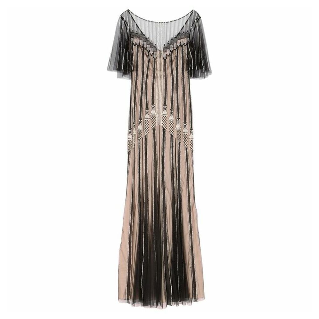 Temperley Moonlight Crystal-embellished Tulle Gown
