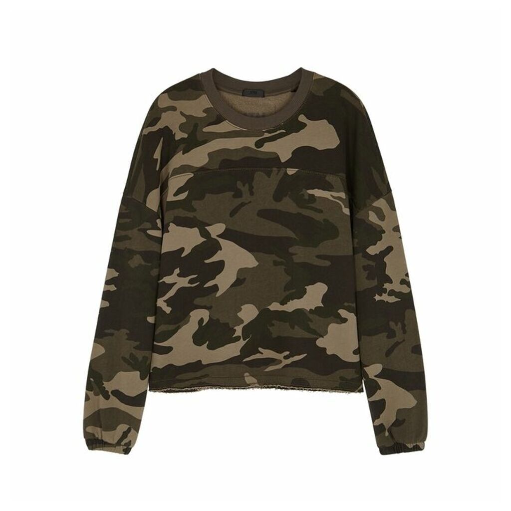 ATM Anthony Thomas Melillo Camouflage-print Cotton Sweatshirt