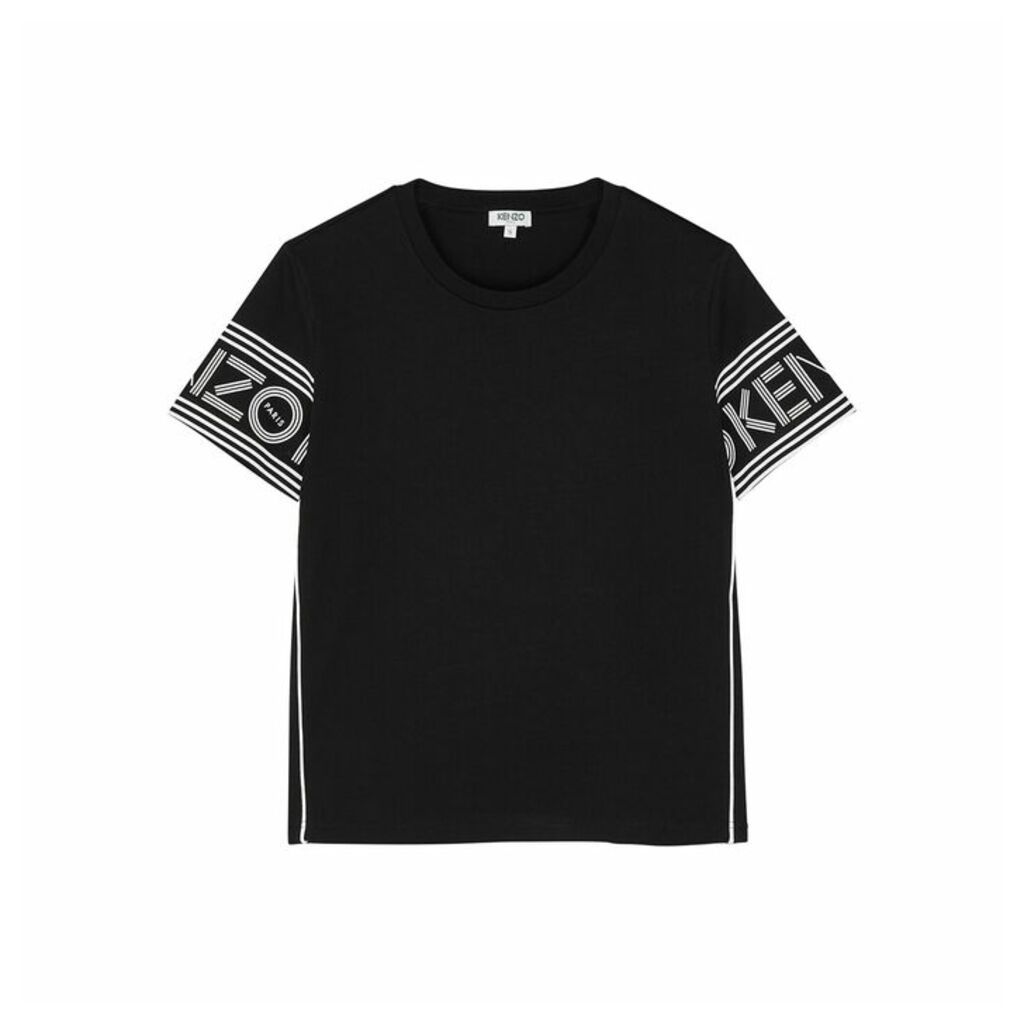 Kenzo Black Logo-print Cotton T-shirt