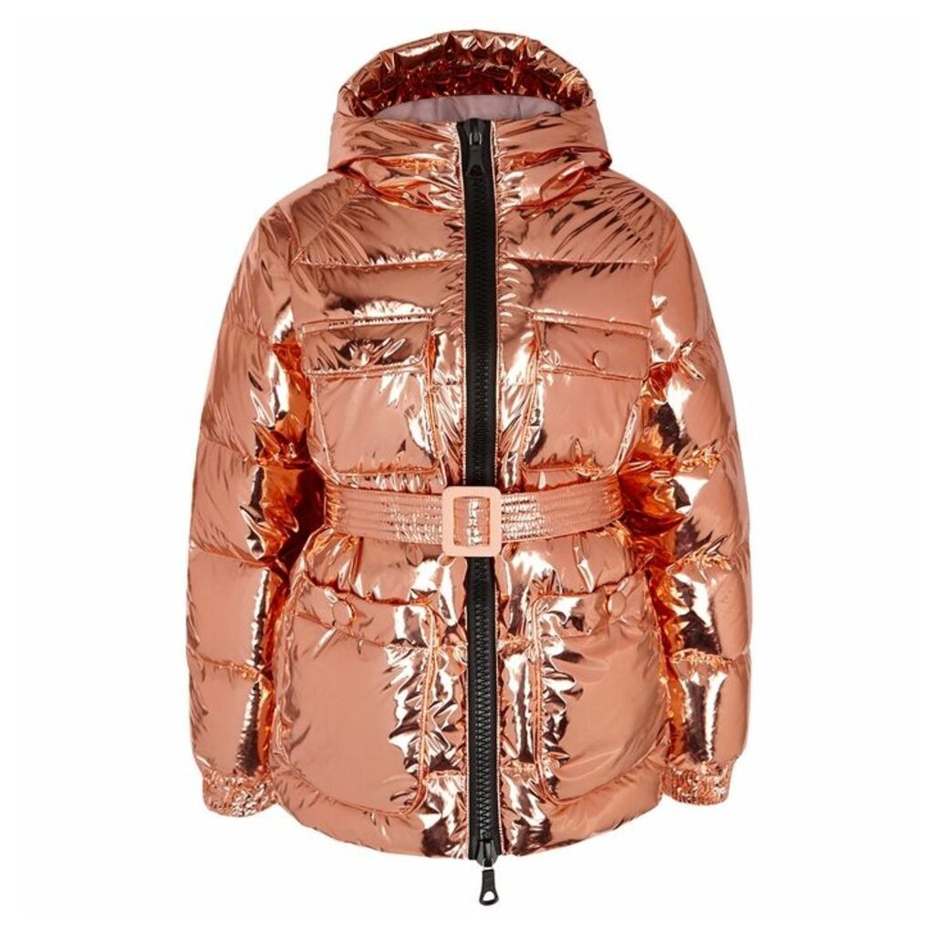 IENKI IENKI Berlin Rose Gold Quilted Shell Jacket