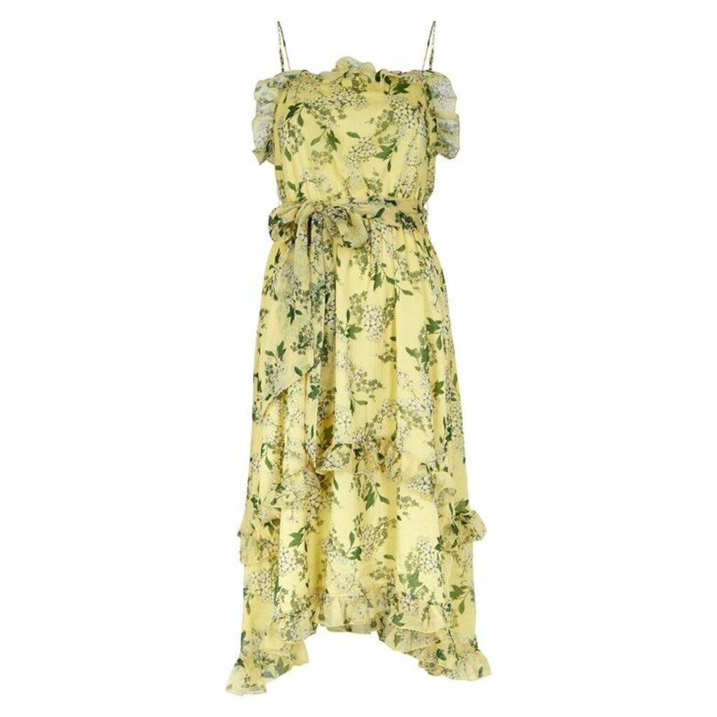 KEEPSAKE Luscious Floral-print Chiffon Dress