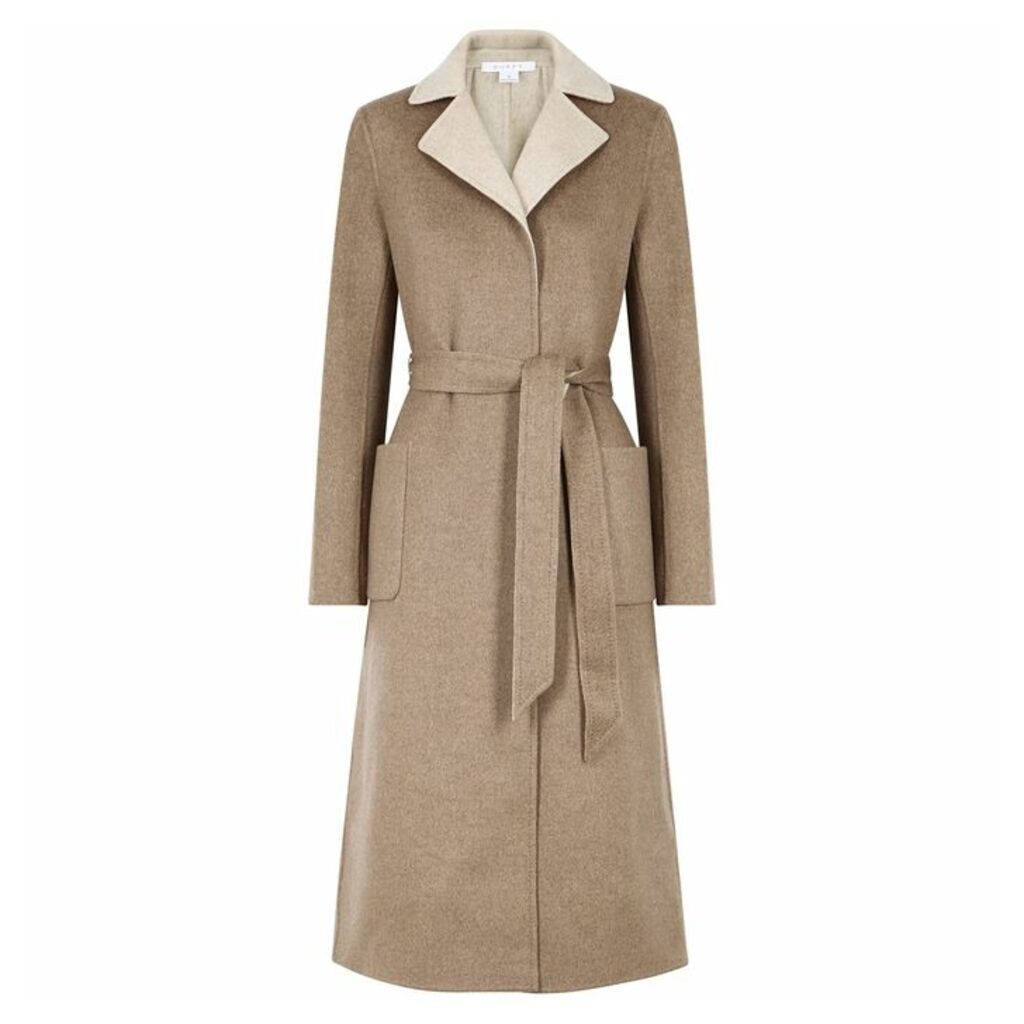 Duffy Brown Reversible Cashmere Coat