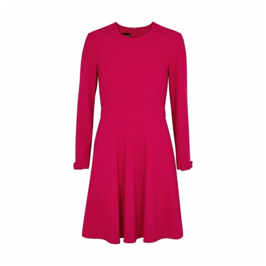 Boutique Moschino Fuchsia Stretch-crepe Mini Dress