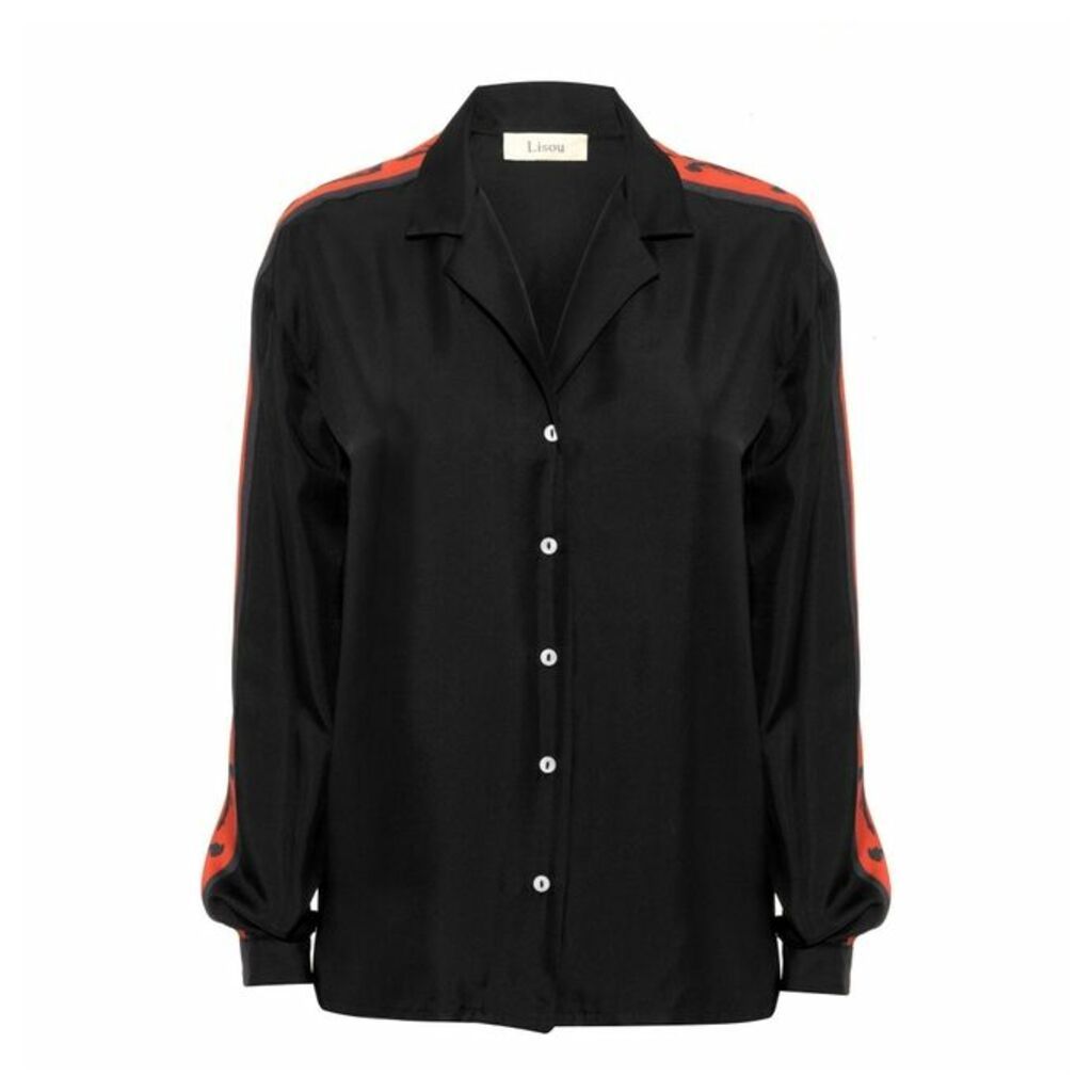 Lisou Machi Machi Black Silk Shirt
