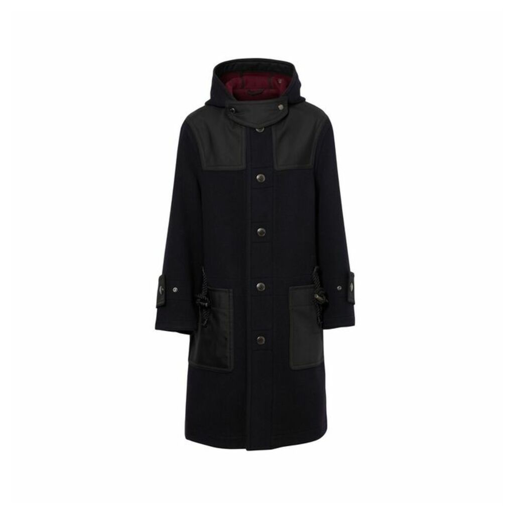 Burberry Double-faced Wool Blend Duffle Coat