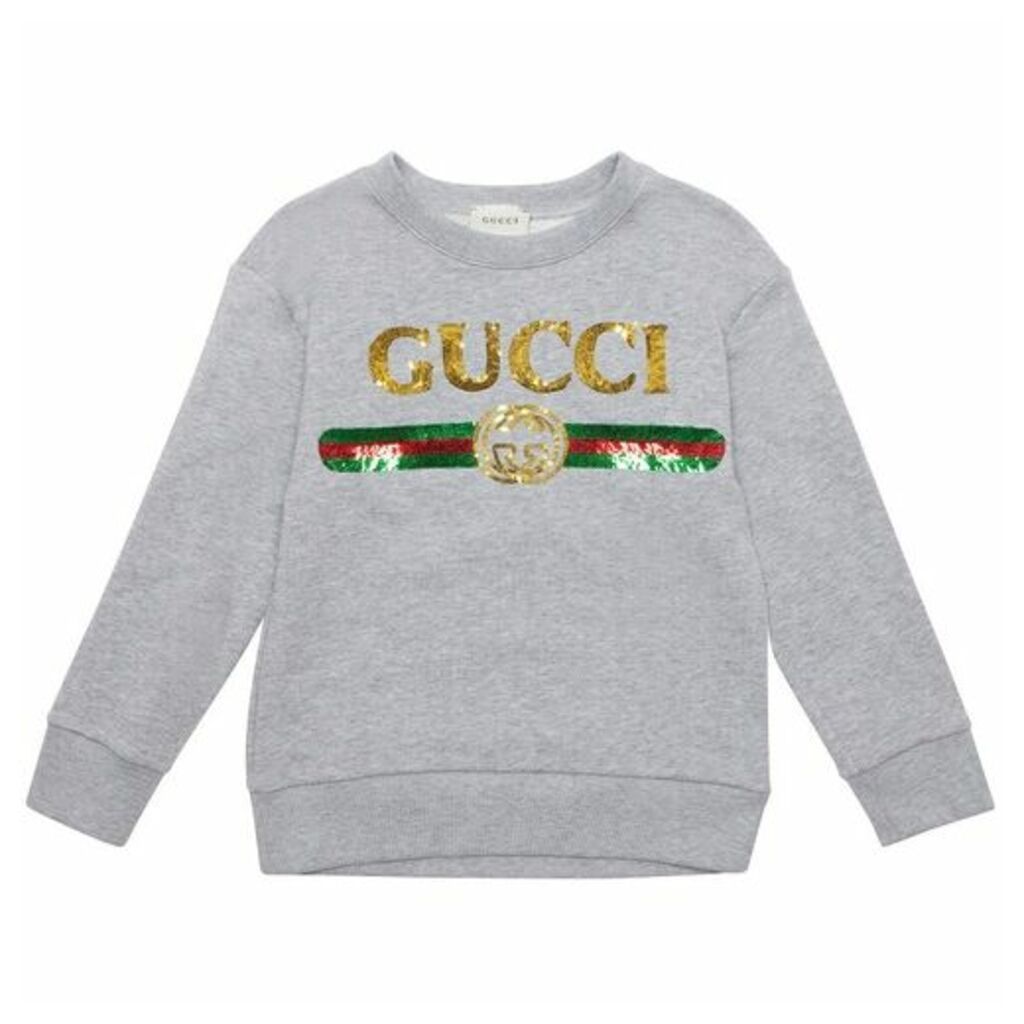 Gucci Sequin Logo Sweatop