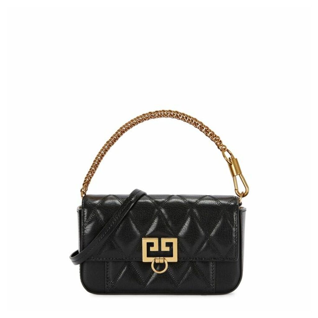 Givenchy Pocket Mini Black Leather Cross-body Bag