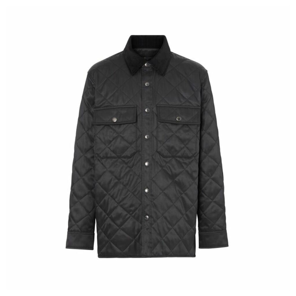 Burberry Diamond Quilted Thermoregulated Overshirt
