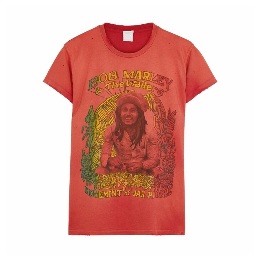 MadeWorn Bob Marley Movement Cotton T-shirt