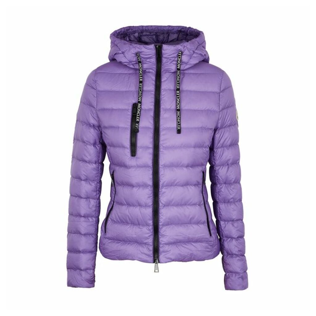 Moncler Seoul Lilac Quilted Shell Jacket