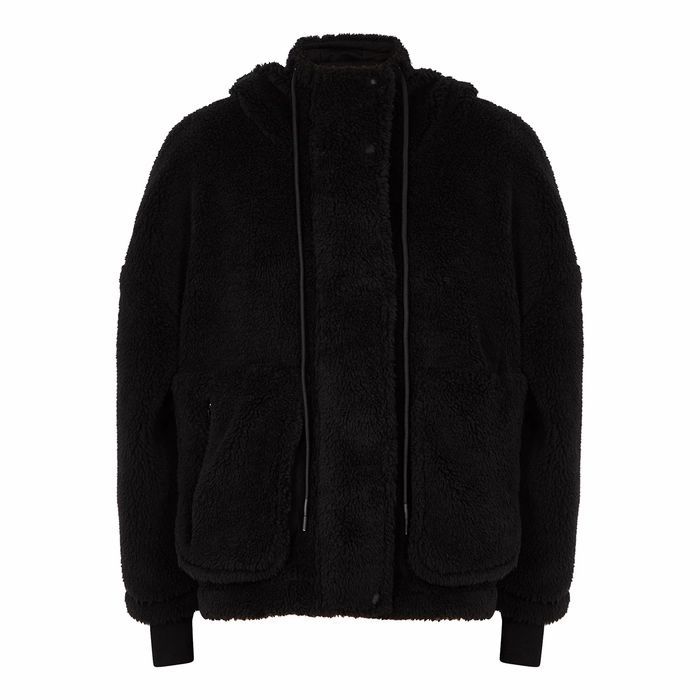 Montalvo Black Faux Shearling Jacket