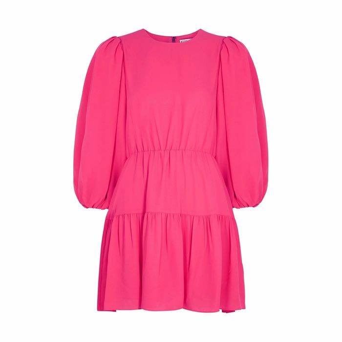 Shayla Hot Pink Mini Dress