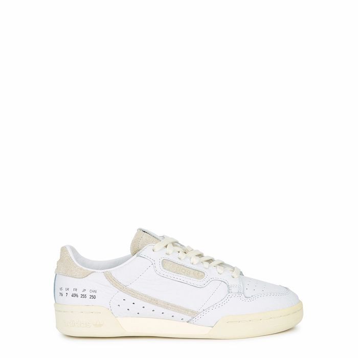 Continental 80 White Leather Sneakers