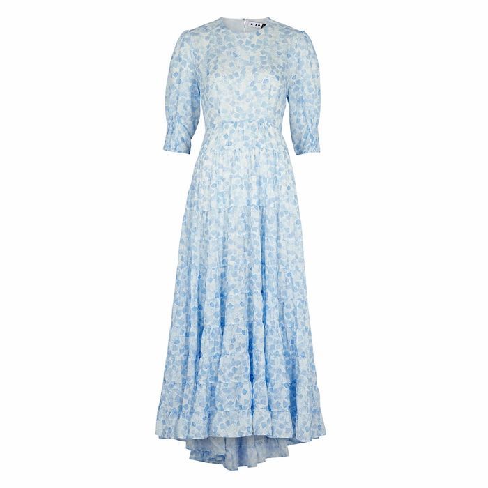 Agyness Printed Cotton-blend Dress