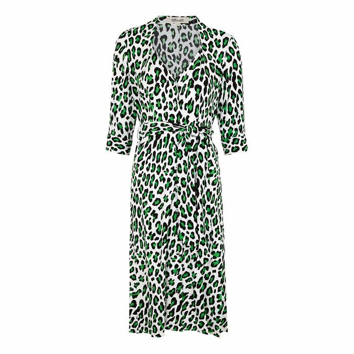Judith Leopard-print Midi Dress