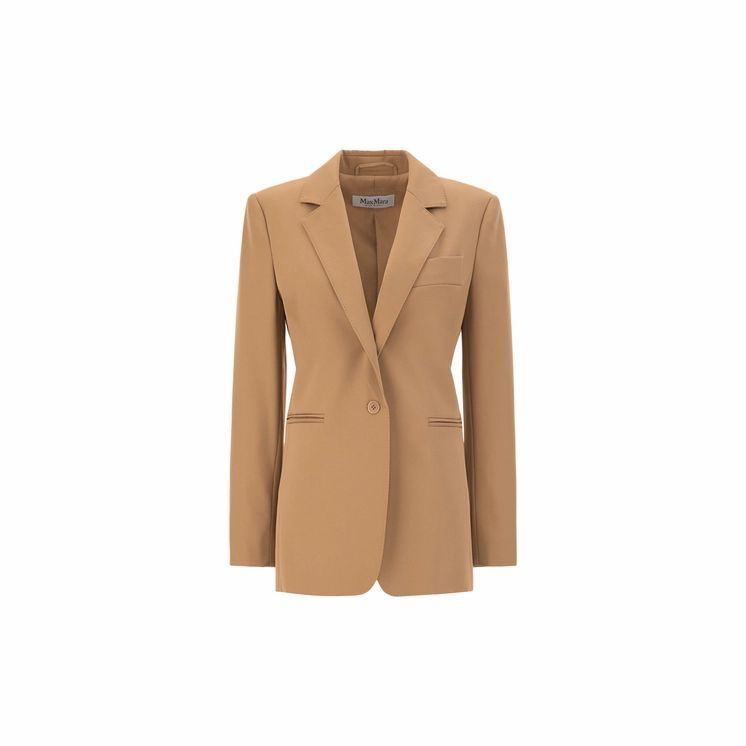 Pure Wool Gabardine Blazer