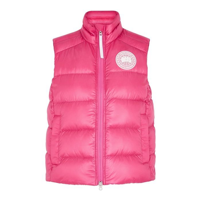 Cypress Pink Quilted Shell Gilet
