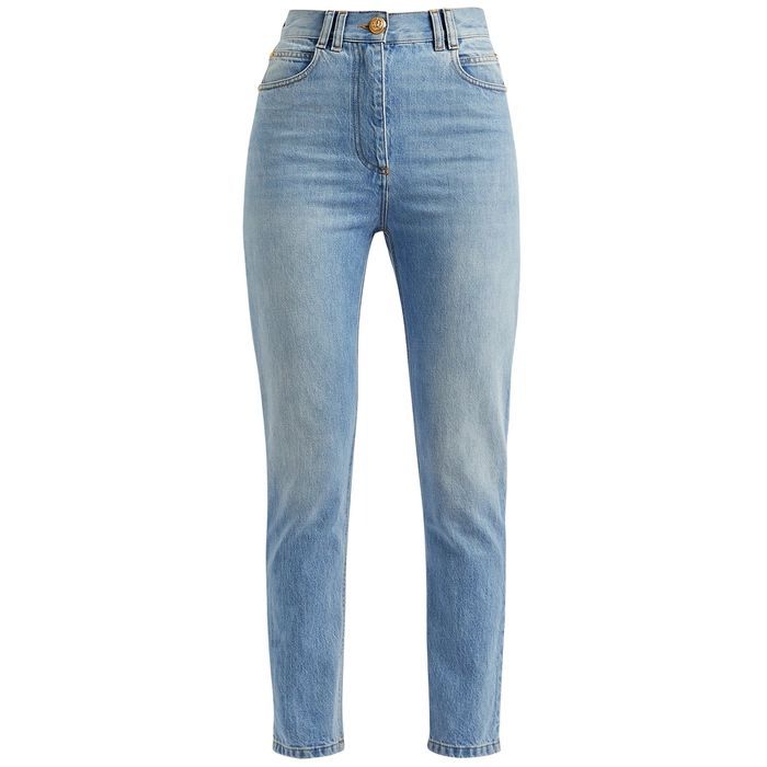 Blue Slim-leg Jeans - Denim - 6
