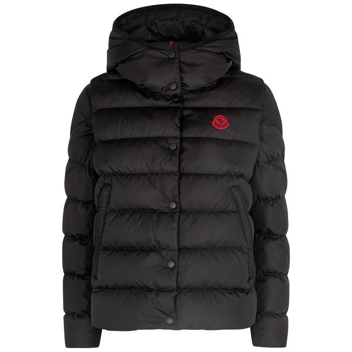 Gatope Black Quilted Shell Jacket