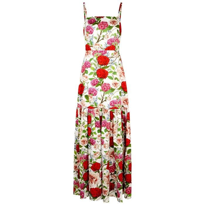 Cordiela Floral-print Cotton Maxi Dress