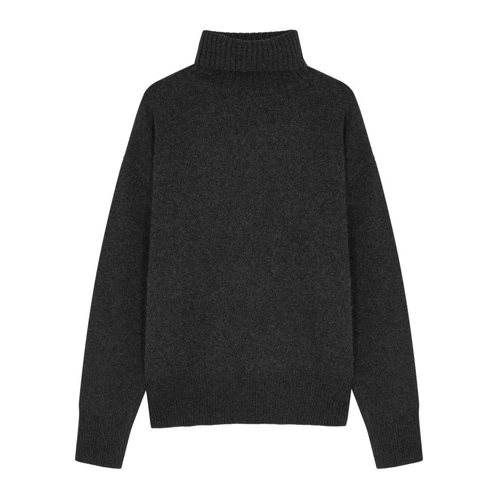 N°255 Home Roll-neck Cashmere Jumper - Black - One Size