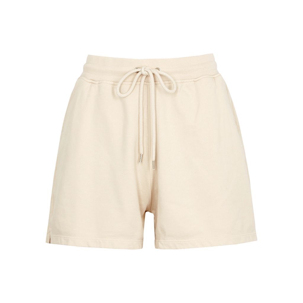Ivory Cotton Shorts - L
