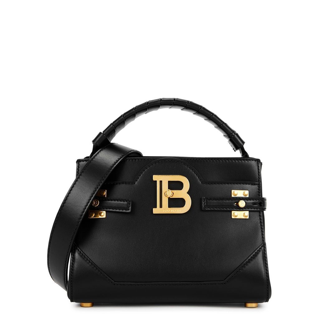 Bbuzz 22 Leather Top Handle Bag - Black