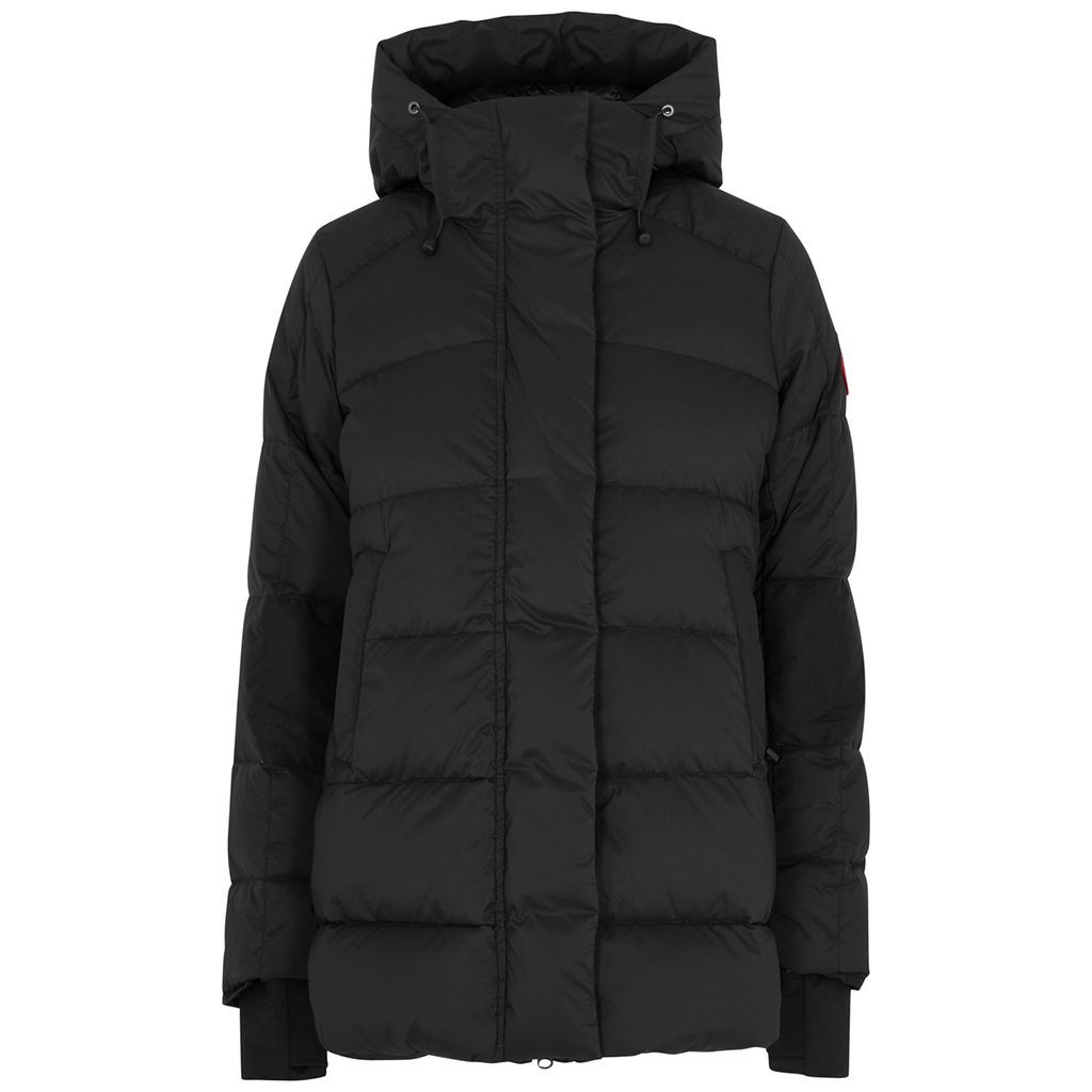 Alliston Quilted Shell Jacket - Black - S