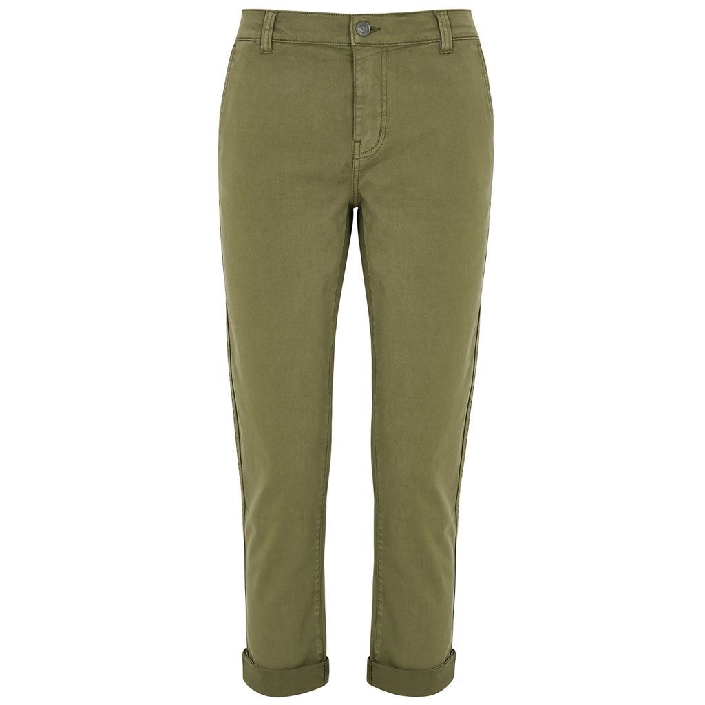 The Confidant Army Green Trousers - Dark Green - W23