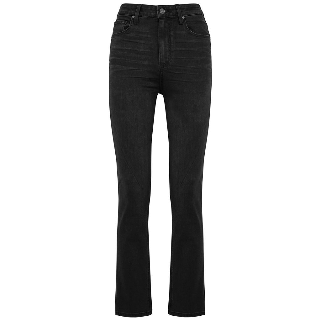 Sarah Black Slim-leg Jeans - W24