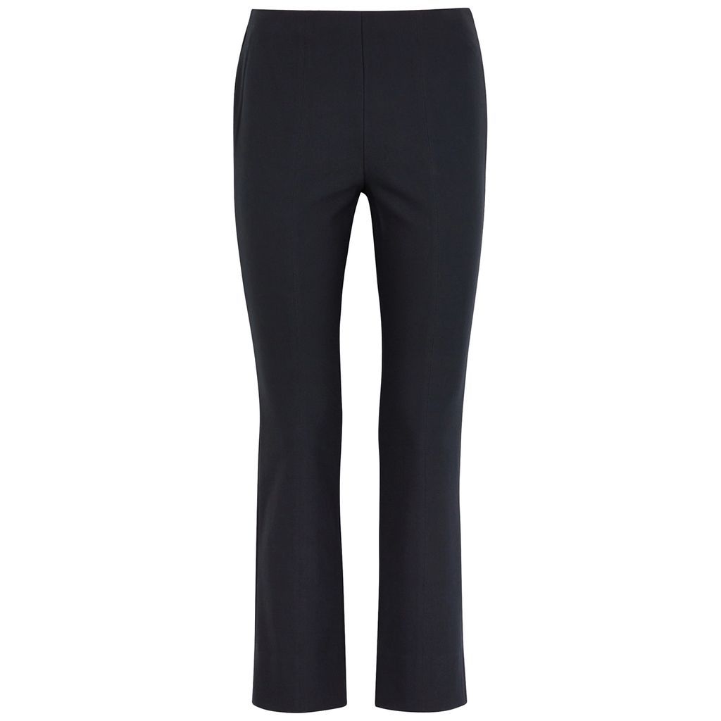 Navy Stretch-jersey Trousers - XL