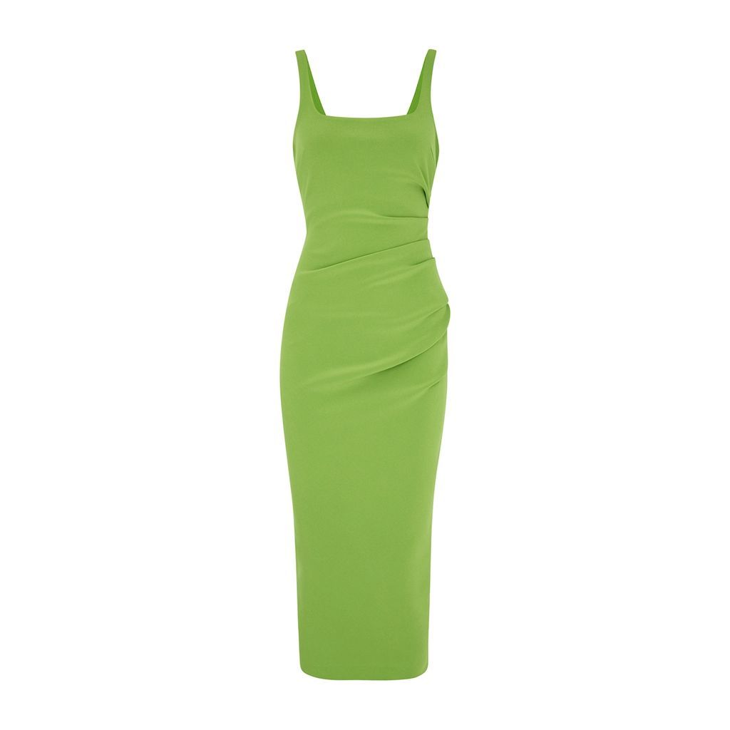 Karina Midi Dress - Green - 6